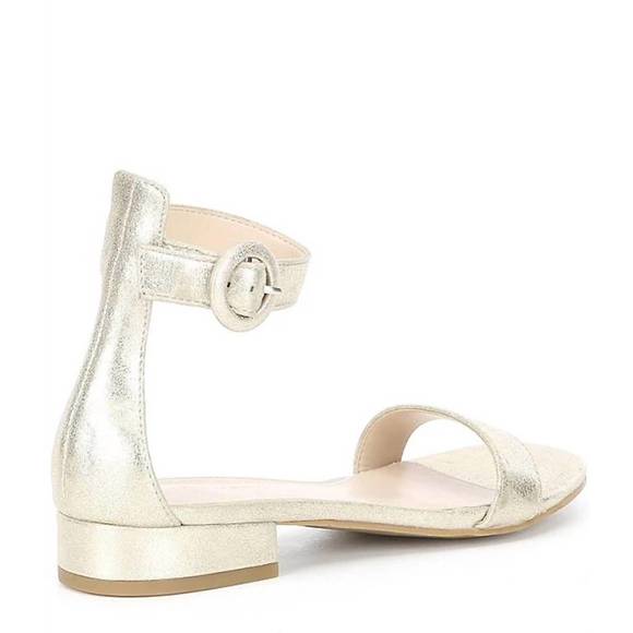 NEW PELLE MODA newport sandal in platinum gold - Picture 2 of 4